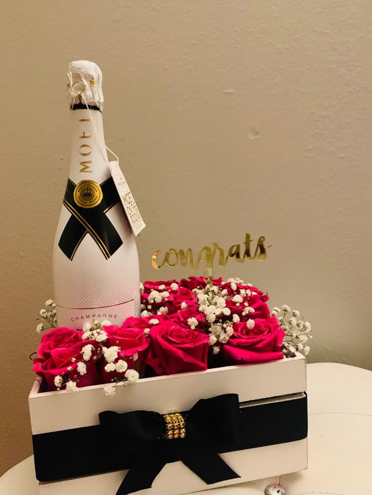 Champagne Rose Box