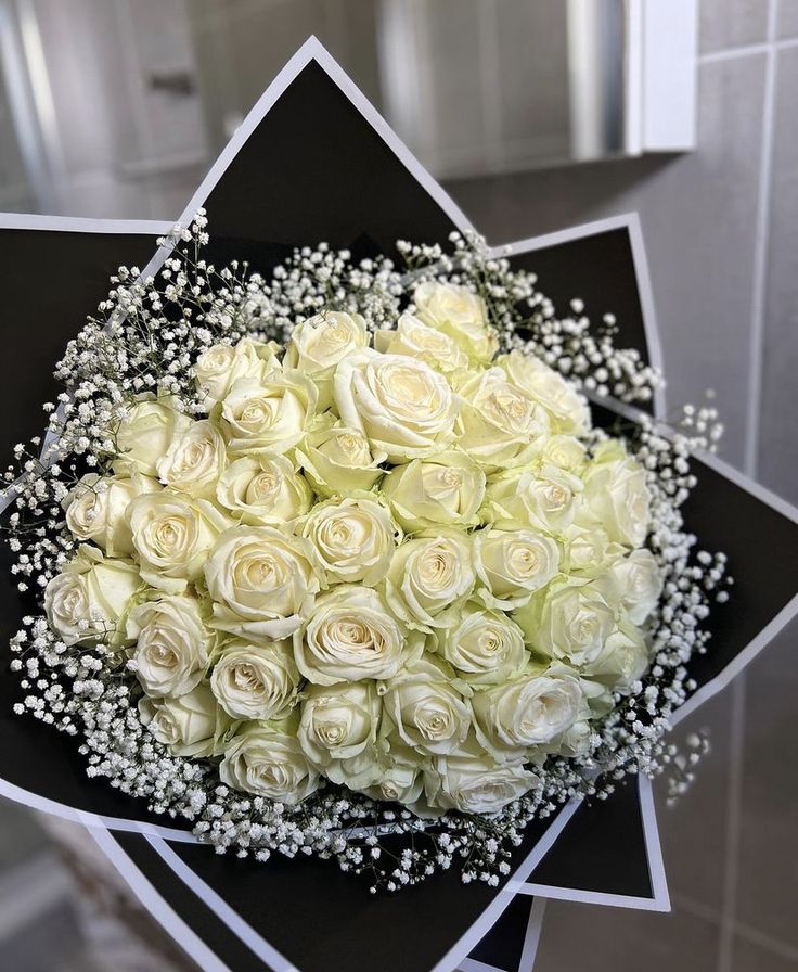 White Rose Bouquet