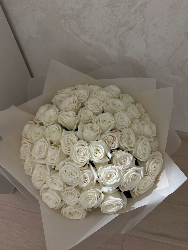 White Rose Bouquet
