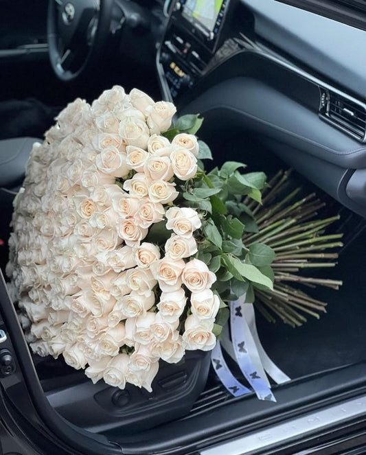 White Rose Bouquet