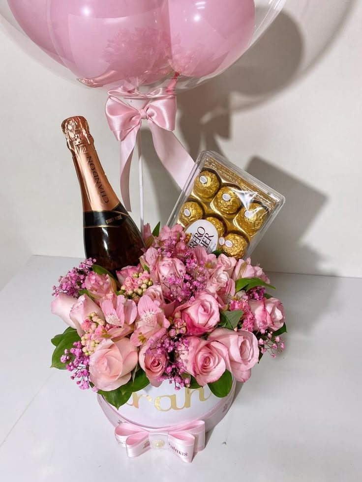 Champagne Rose Box