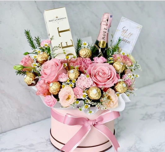 Champagne Rose Box